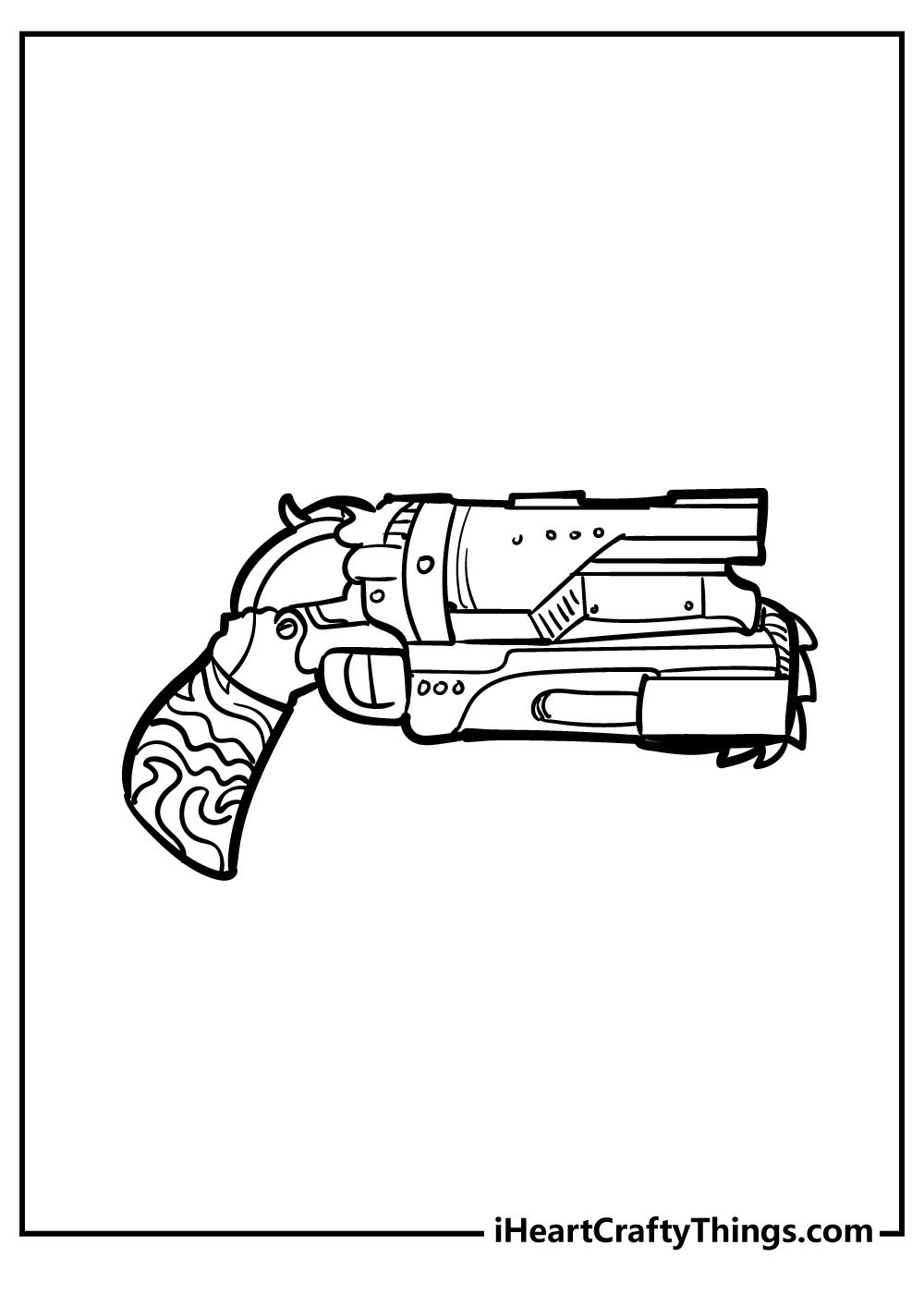 Nerf Gun Coloring Pages 100 Free Printables 