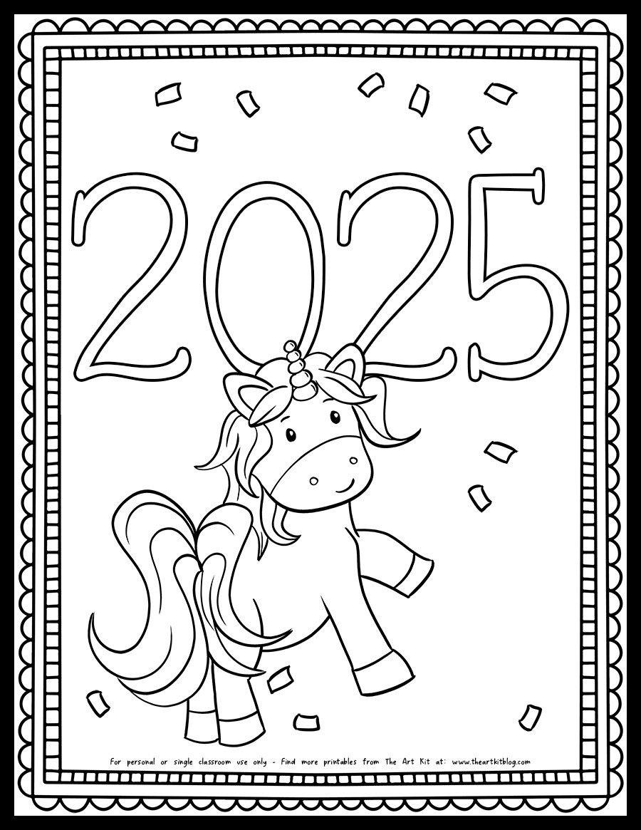 New Year Archives The Art Kit