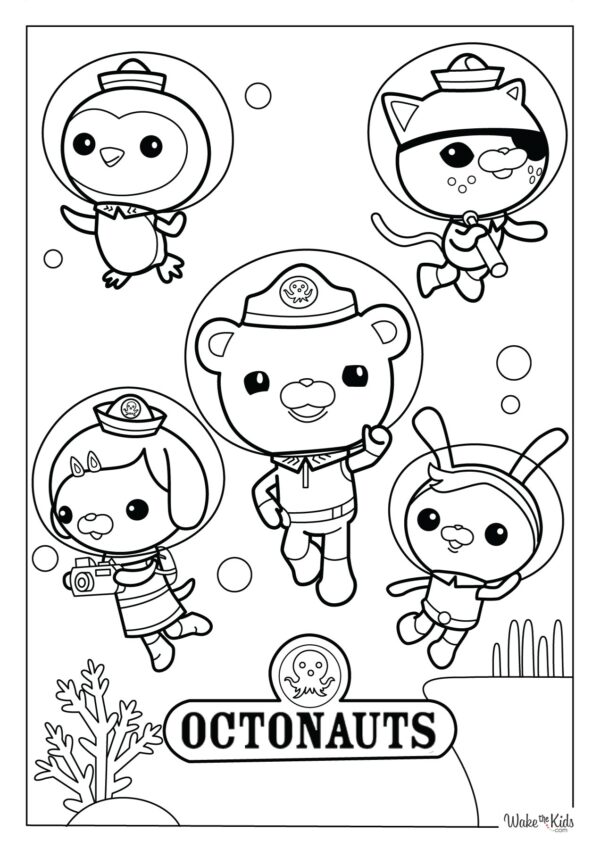 Octonauts Printable Coloring Pages