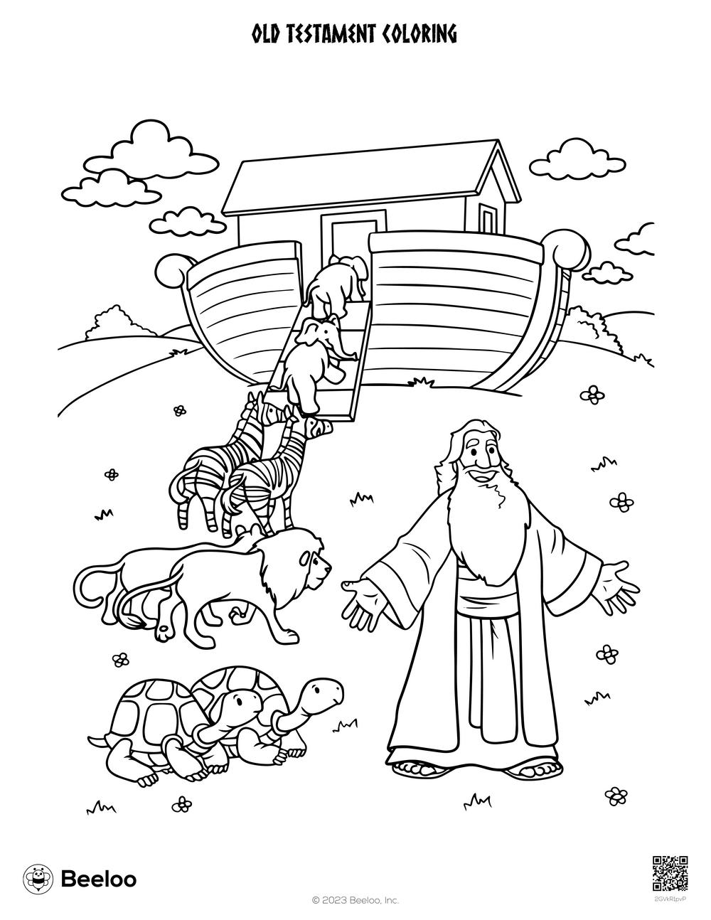 Printable Bible Coloring Pages