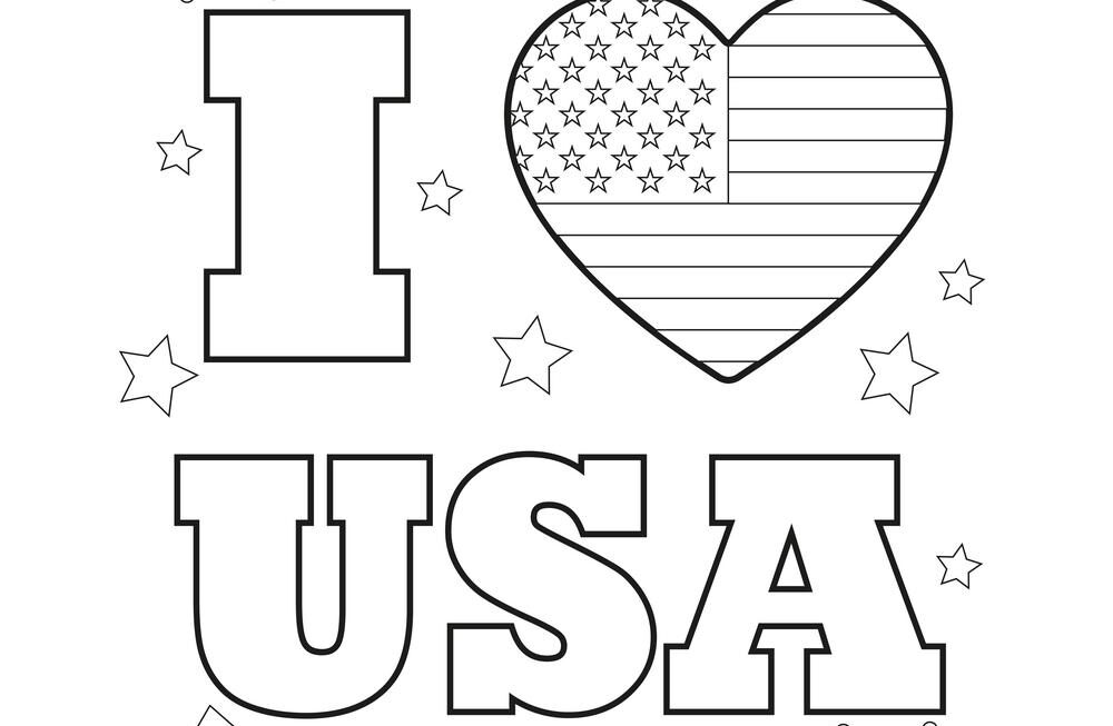 Patriotic Coloring Page Beeloo Printable Crafts And Activities For Kids