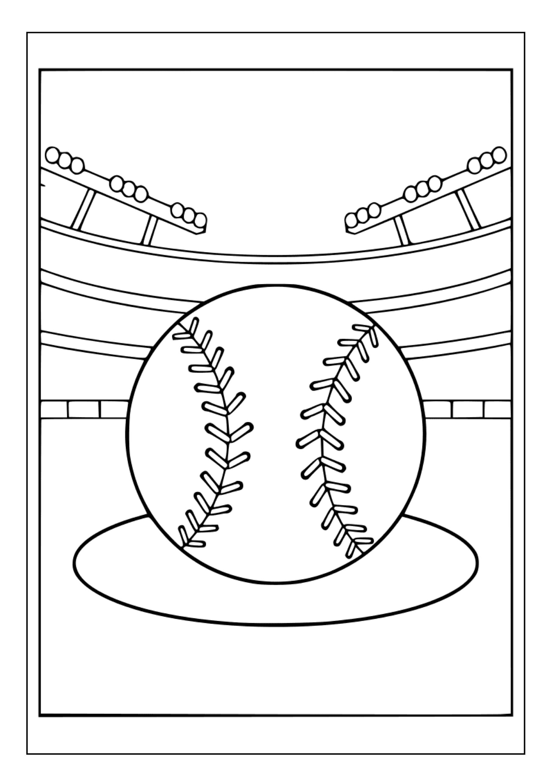 Printable Baseball Coloring Pages For Kids And Adults 100 Pages Instant Digital Download PDF Printable Baseball Player Coloring Sheets Etsy Norway