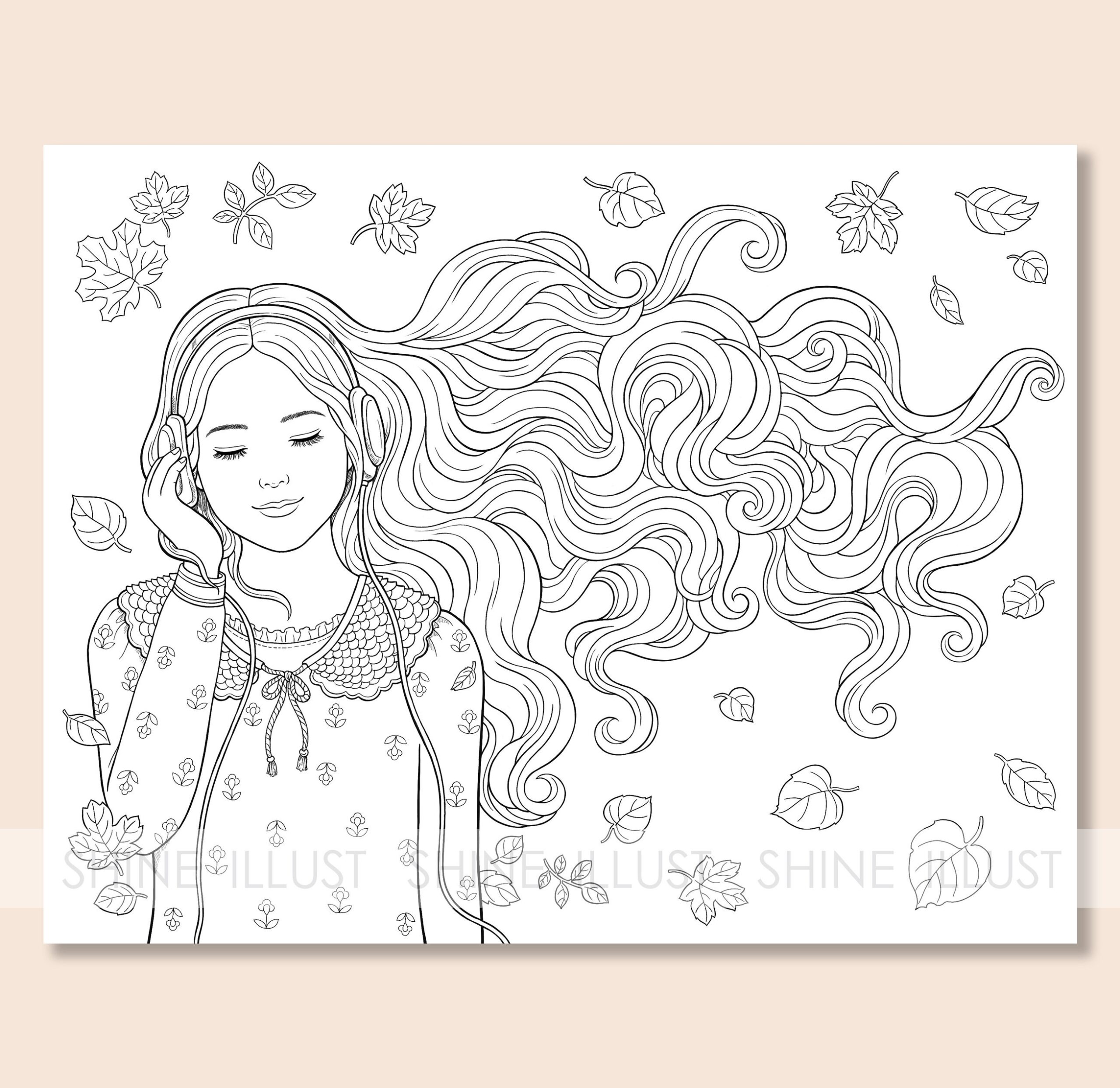 Printable Coloring Pages Girls