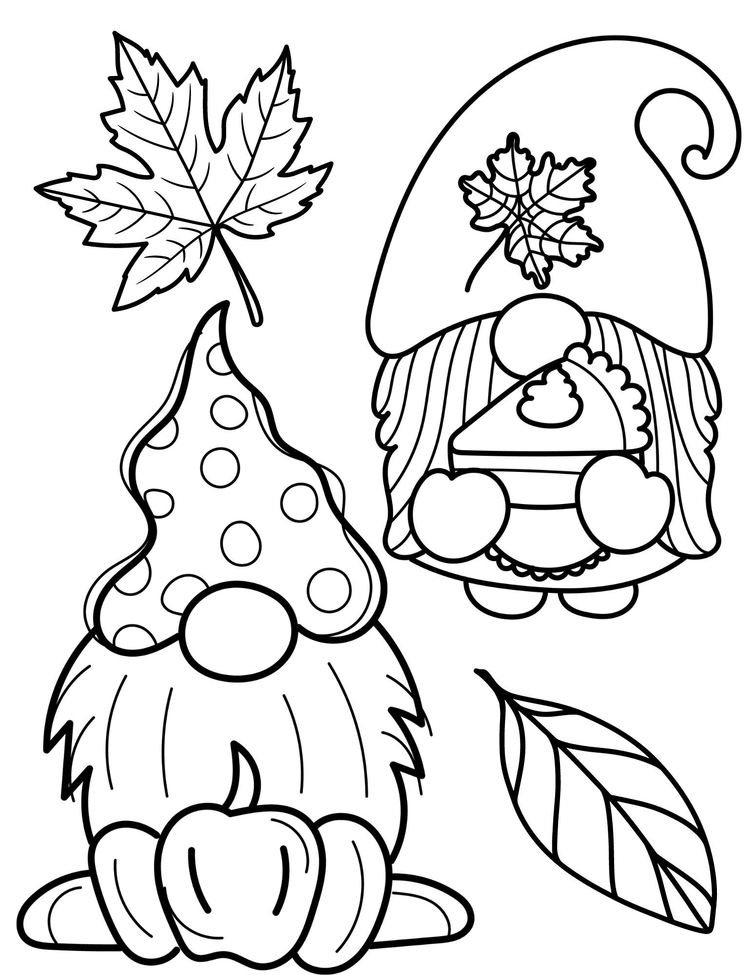 Free Printable Fall Coloring Pages