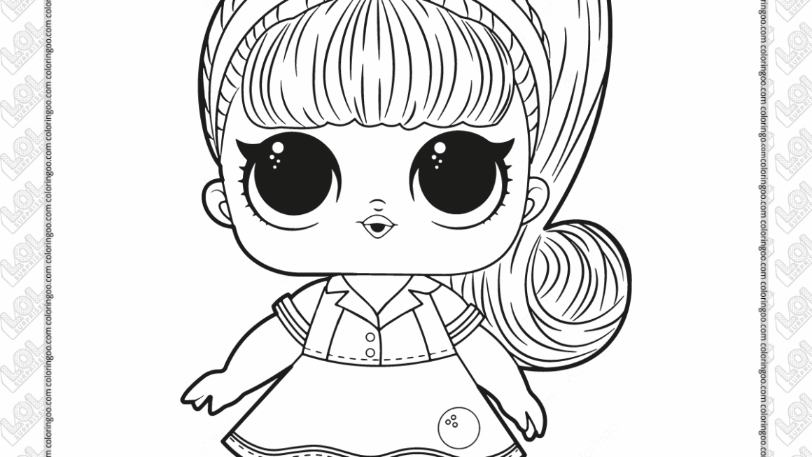 Printable LOL Doll Coloring Pages For Free