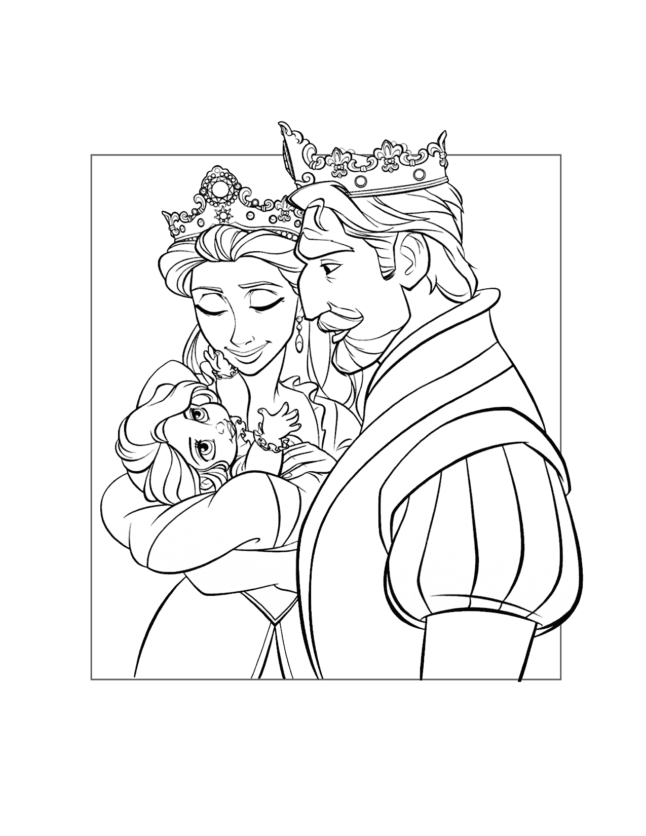 Rapunzel Coloring Pages Printable Coloring Pages FREE