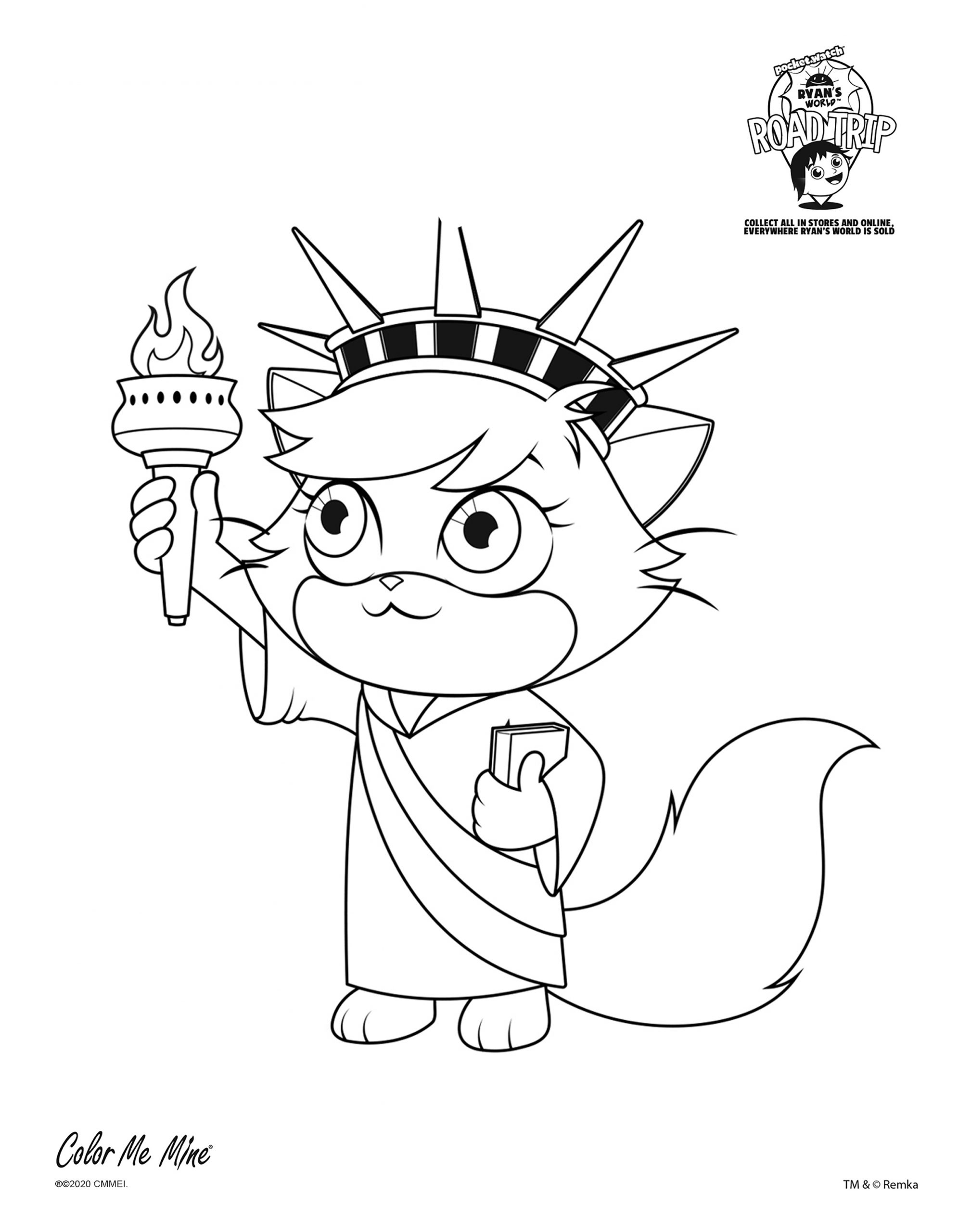 Ryan s World Coloring Fun Edison