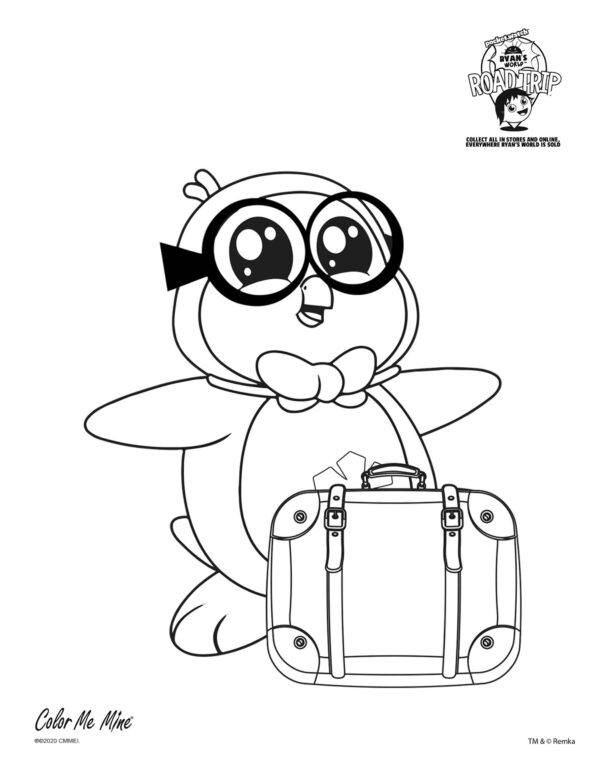 Ryan’s World Printable Coloring Pages