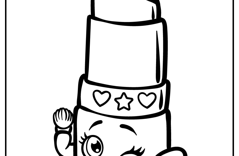 Shopkins Coloring Pages 45 Free Printables