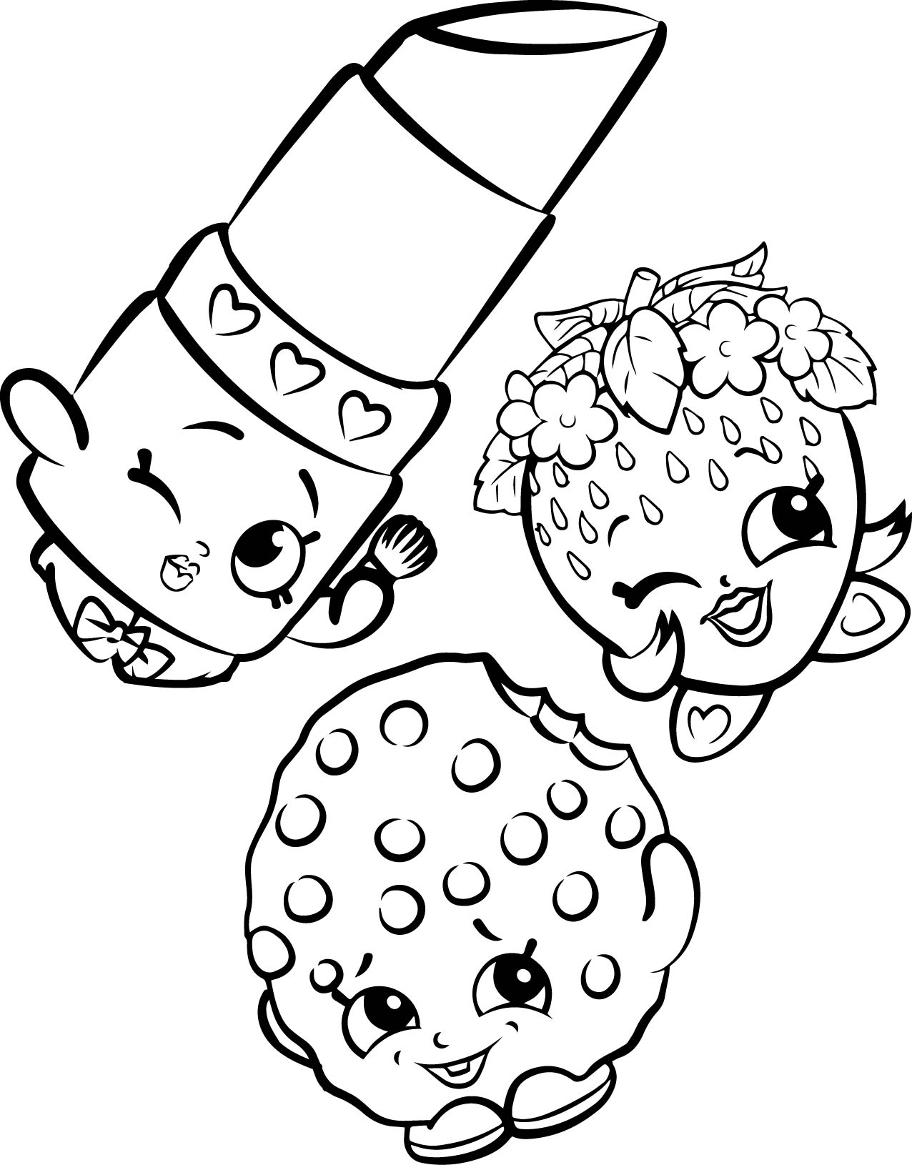 Free Printable Shopkin Coloring Pages