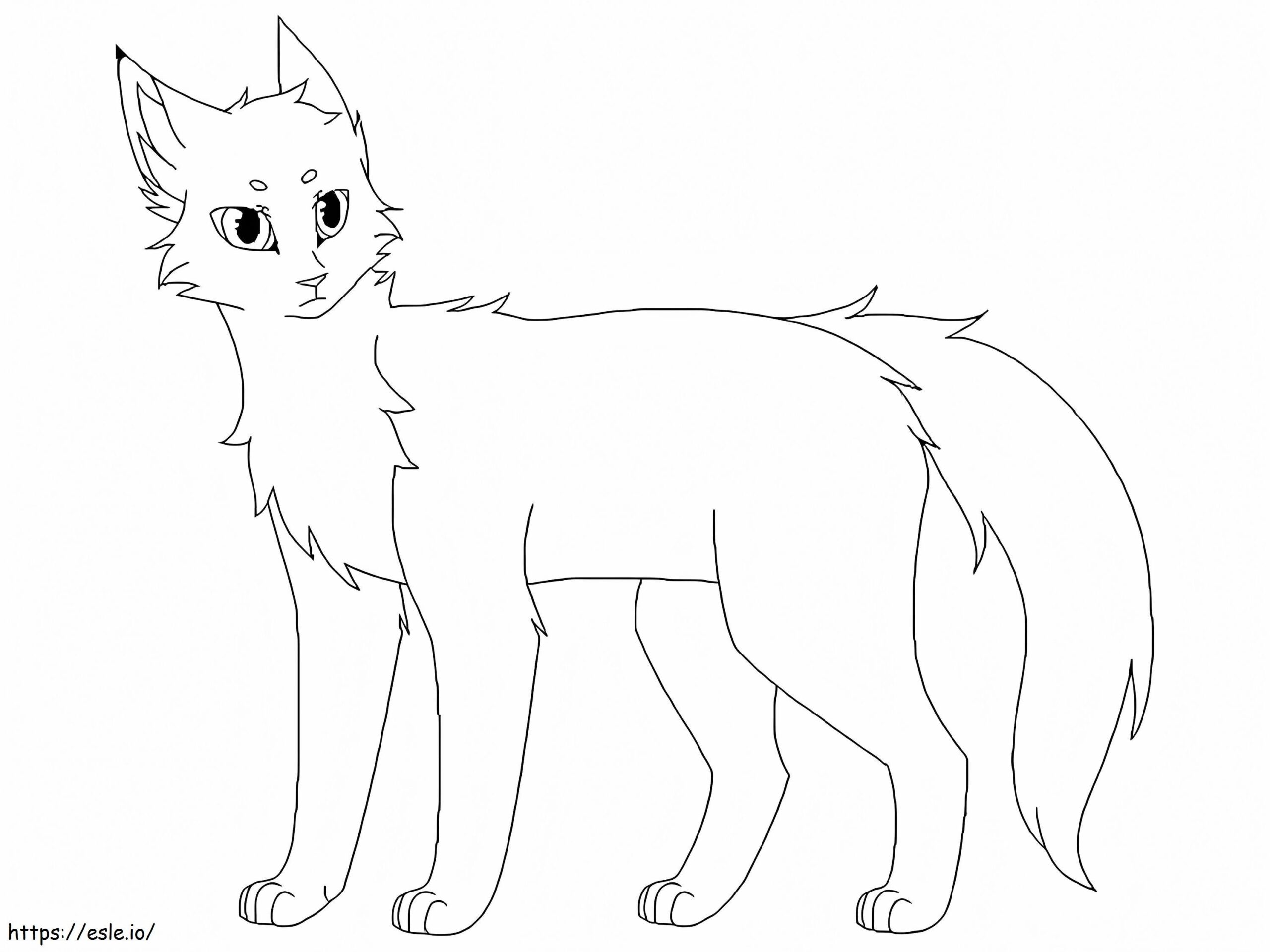Printable Warrior Cats Coloring Pages