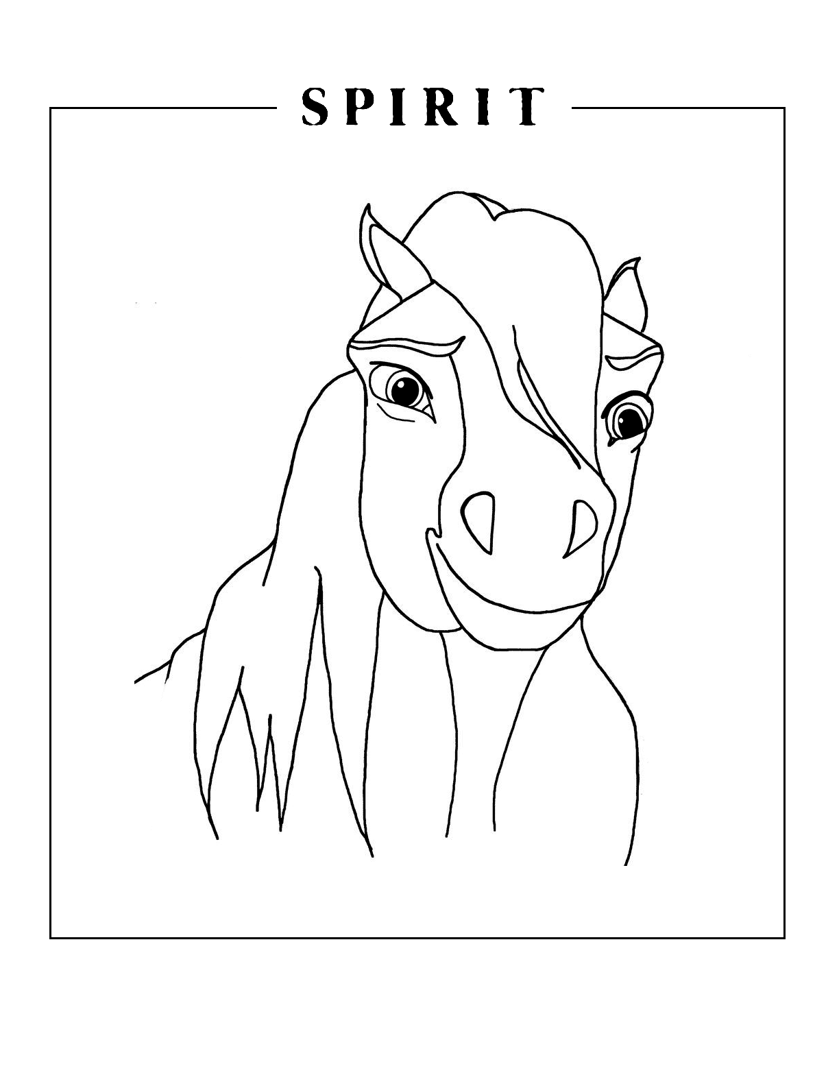 Spirit Coloring Pages Printable Coloring Pages FREE