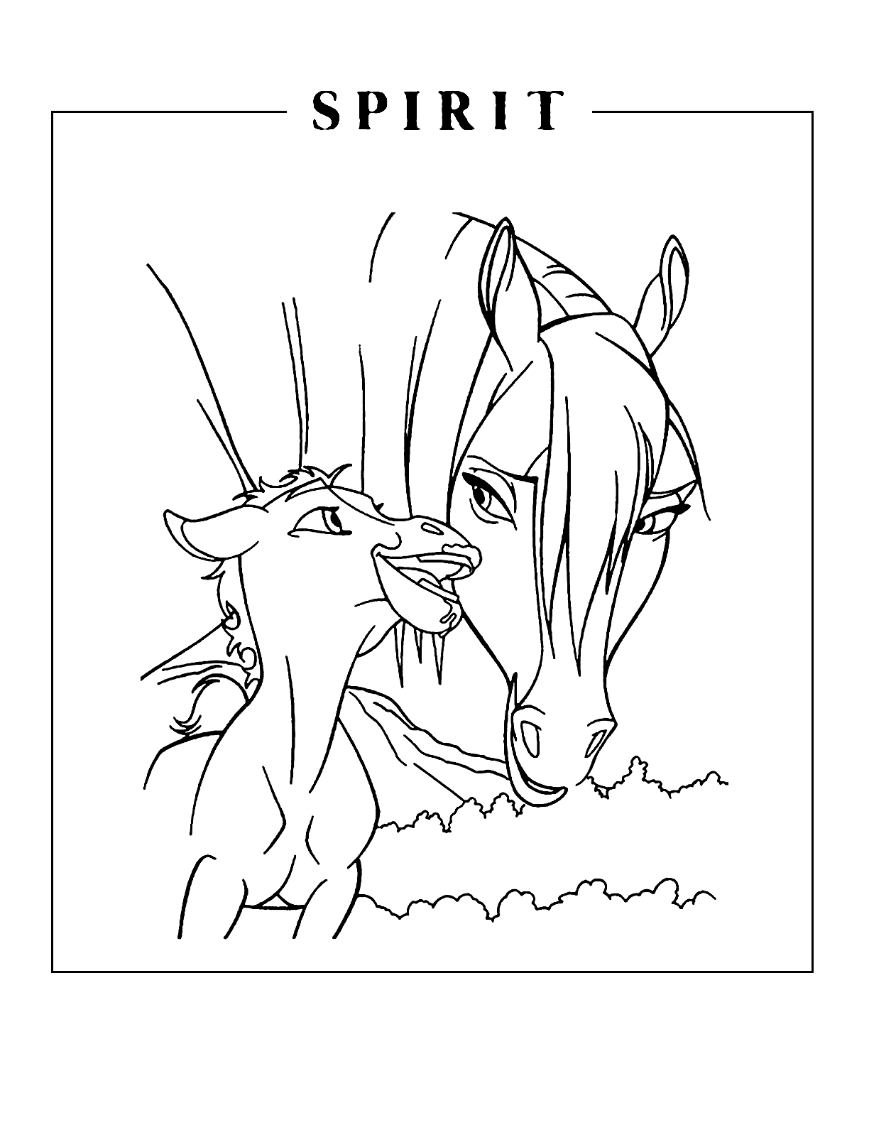 Spirit Coloring Pages Printable Coloring Pages FREE