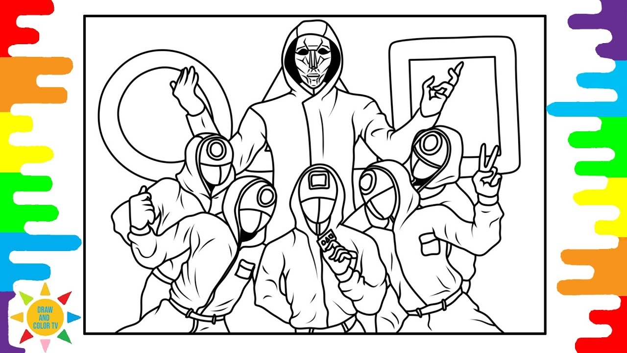 Alan Walker Printable Coloring Pages
