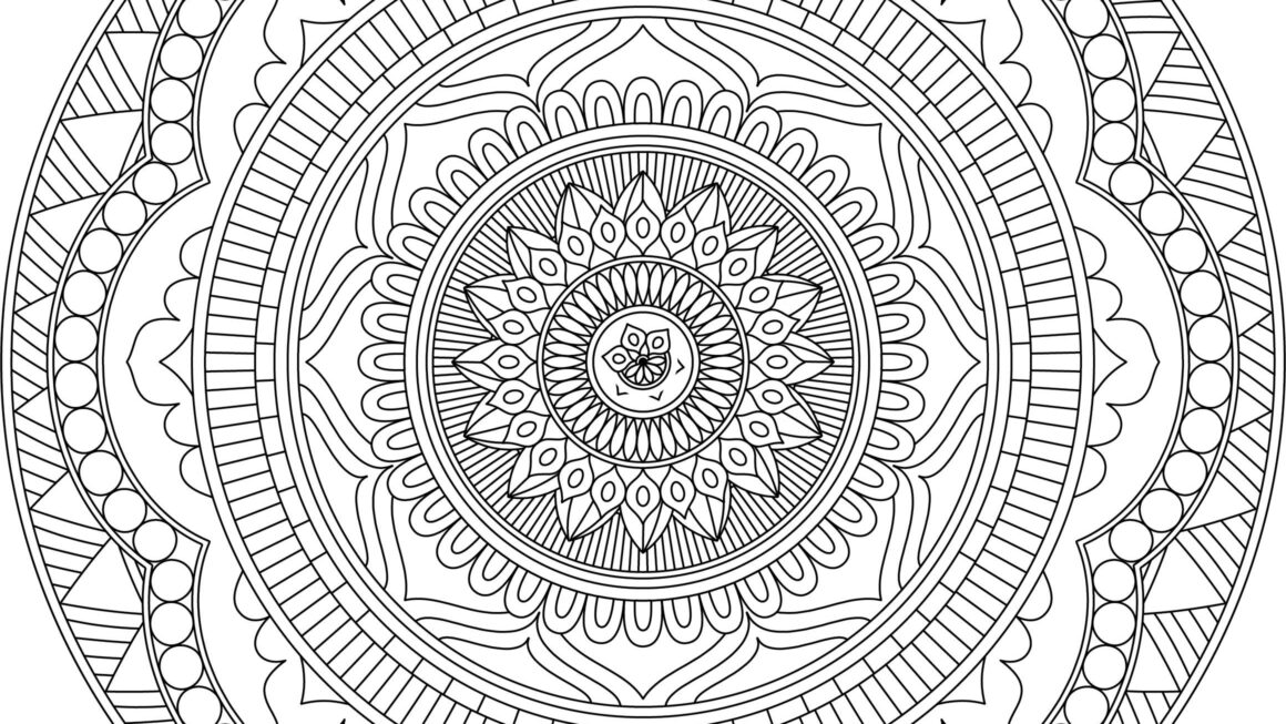 Stress Relief Coloring Printable Young Adult Coloring Book Printable 8 5 X 11 PDF Mandala Coloring Pages Anti Stress Colouring Pages Etsy