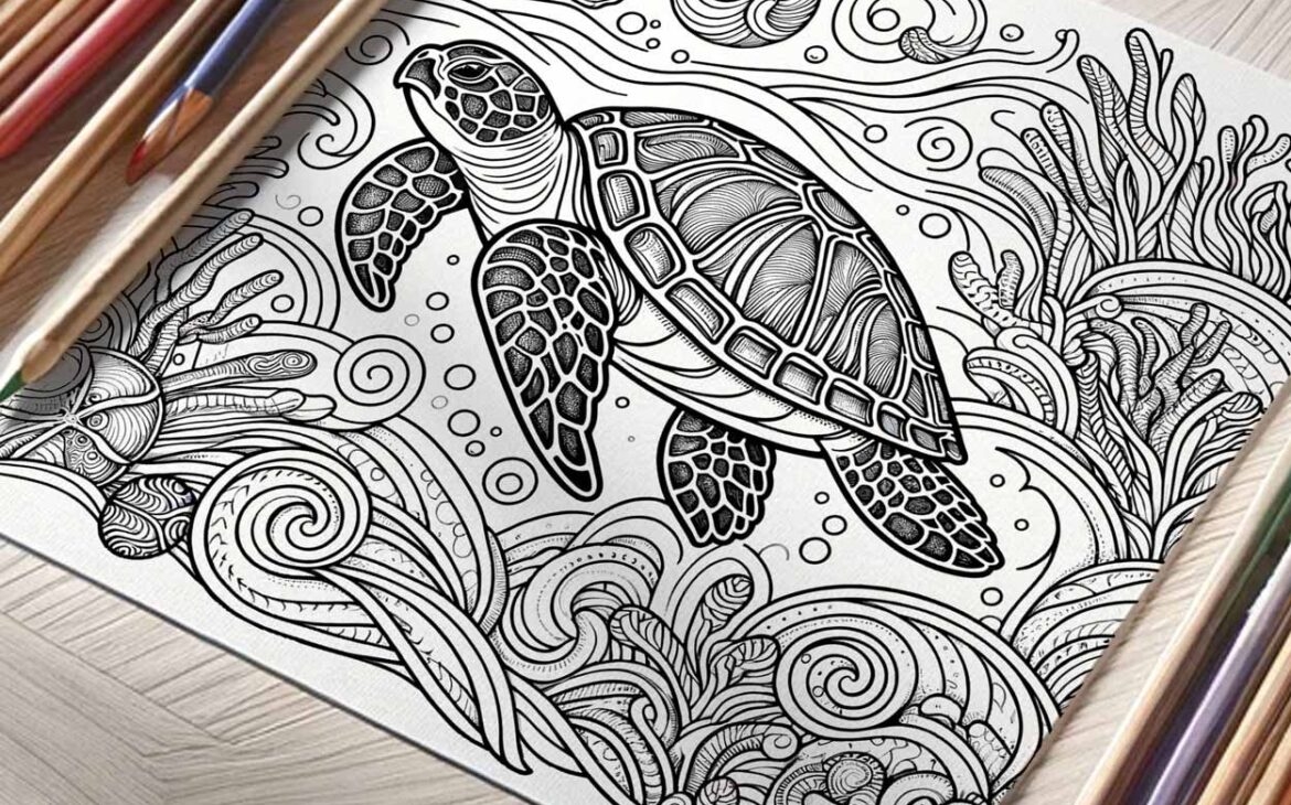 Stress Relief Coloring Pages Printable