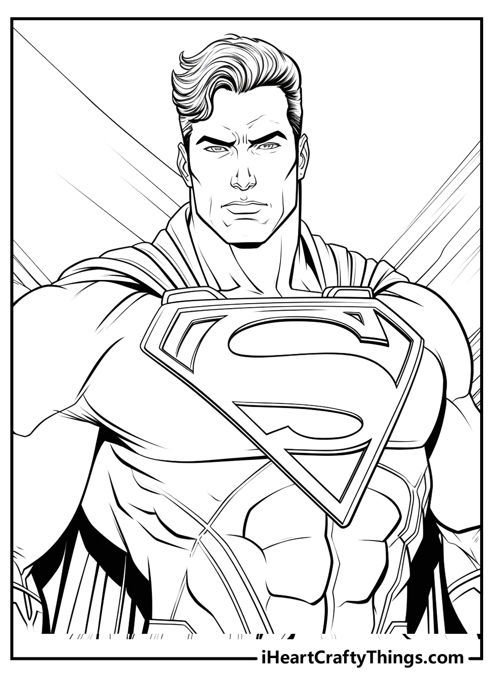 Superman Coloring Pages Printable