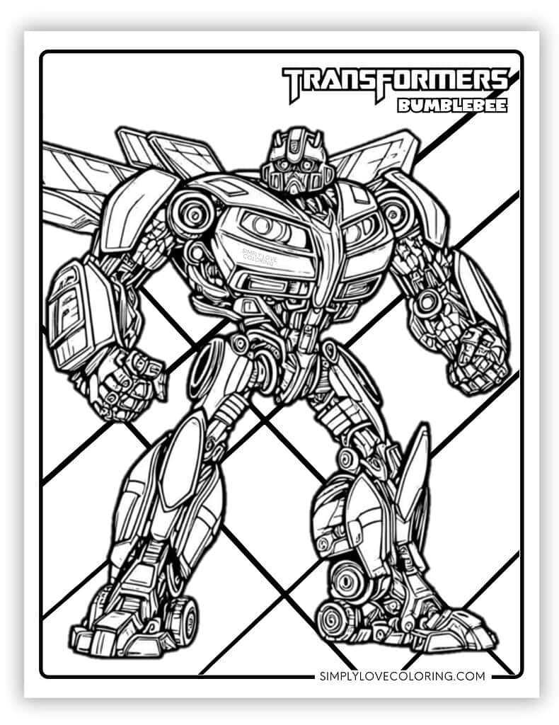 Transformers Printables Coloring Pages