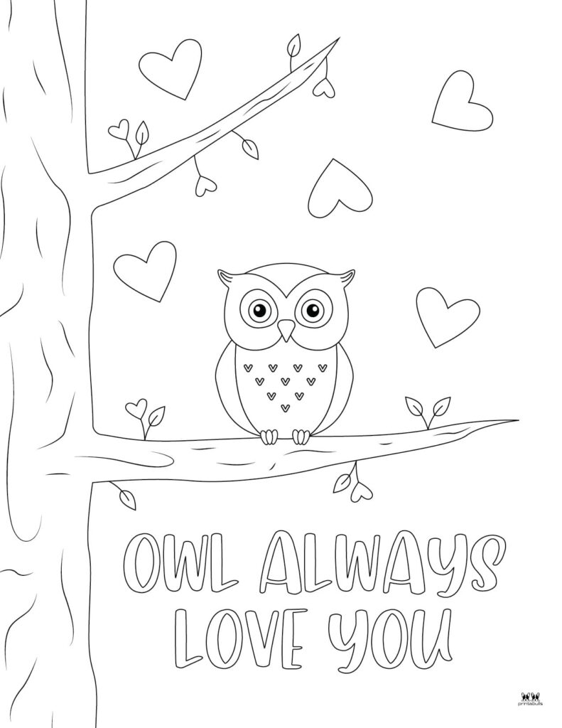 Free Printable Valentine Coloring Pages