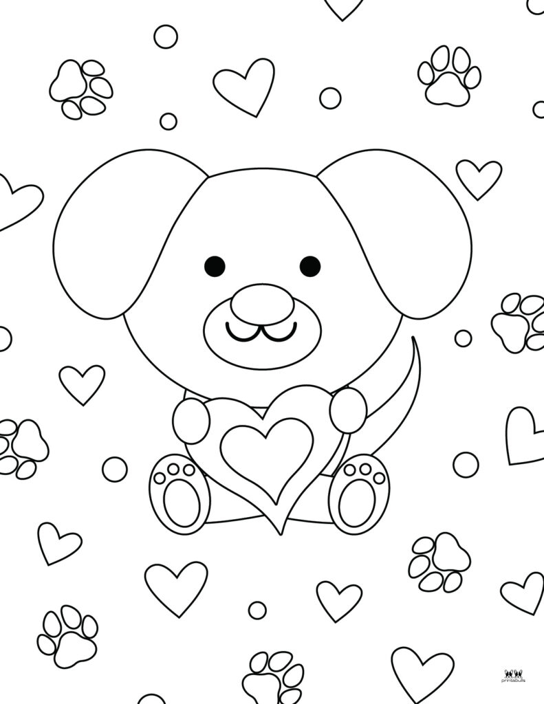 Valentine s Day Coloring Pages 100 FREE Printables Printabulls