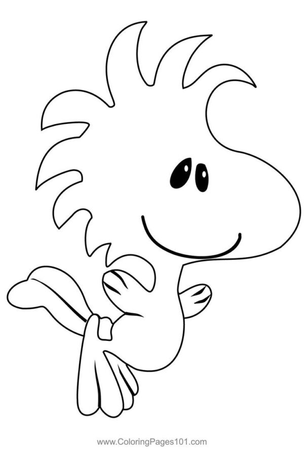 Free Printable Woodstock Coloring Pages