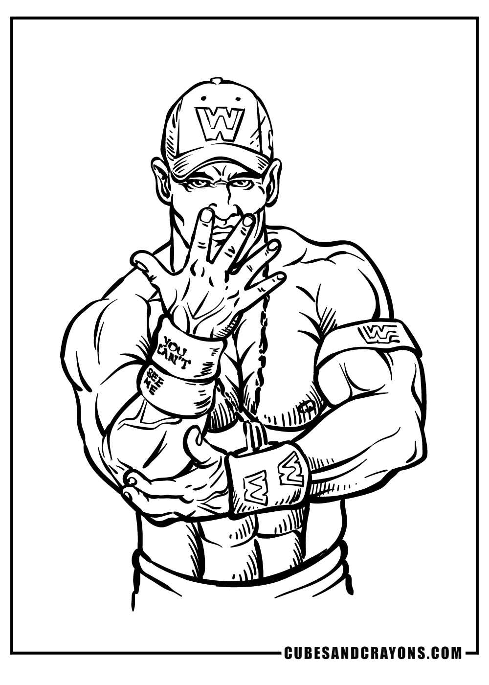 WWE Coloring Pages 100 Free Printables 