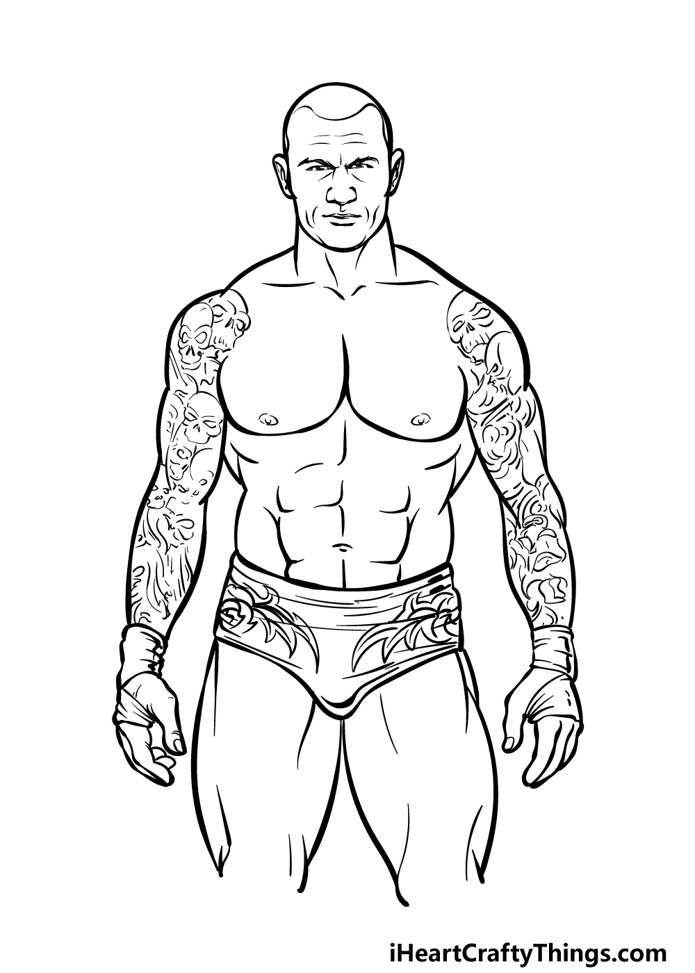 Wwe Printable Coloring Pages