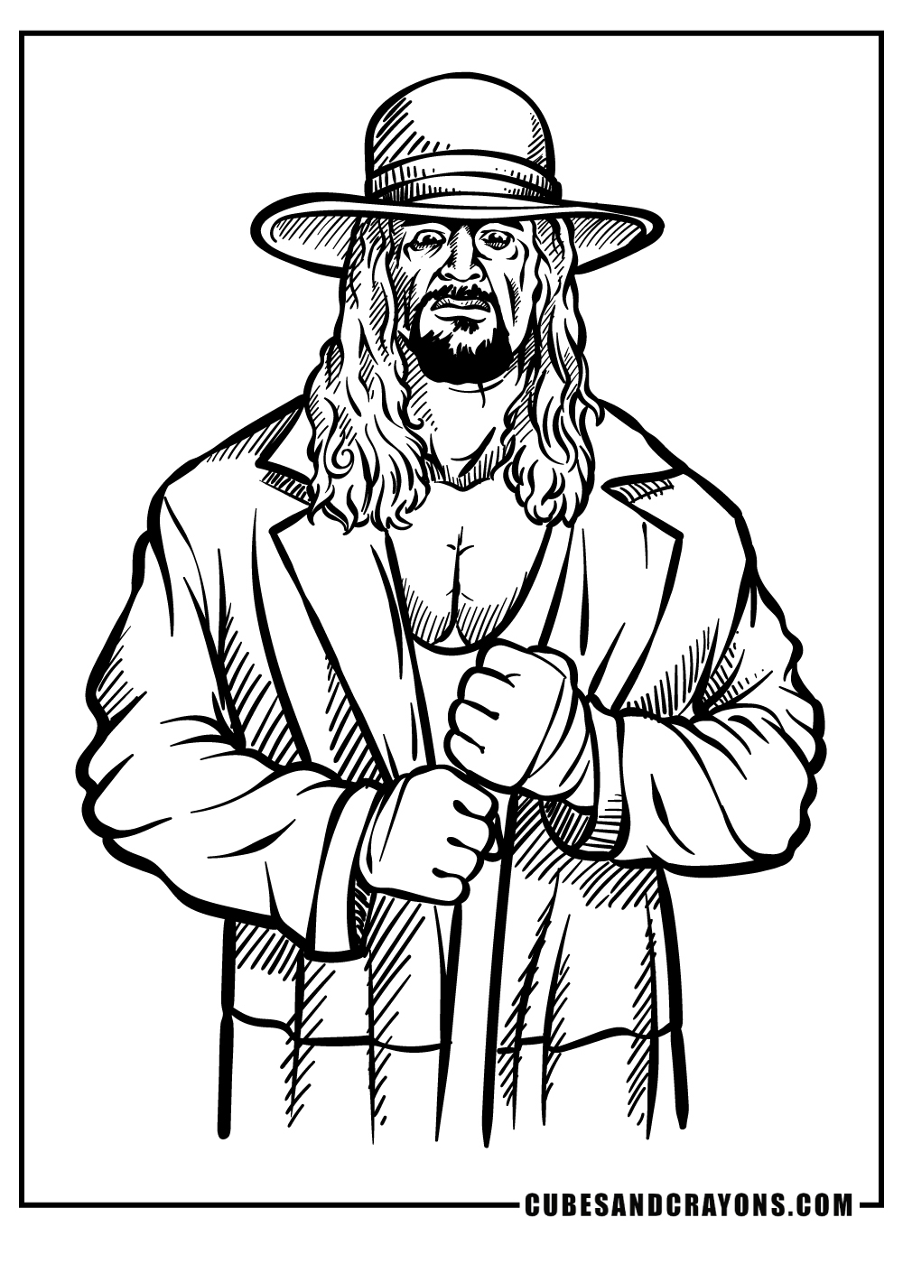 WWE Coloring Pages 100 Free Printables 